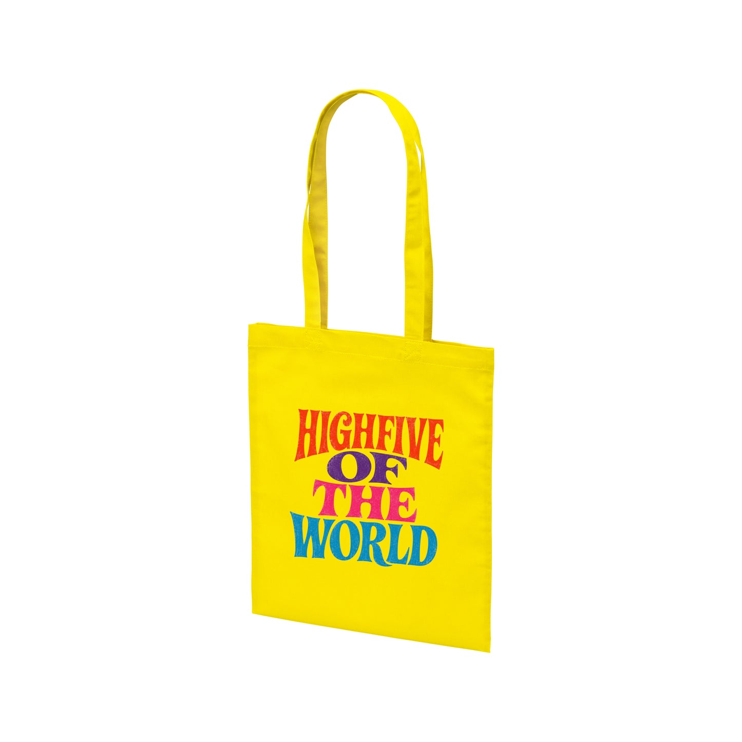 HF OF THE WORLD TOTE / YELLOW