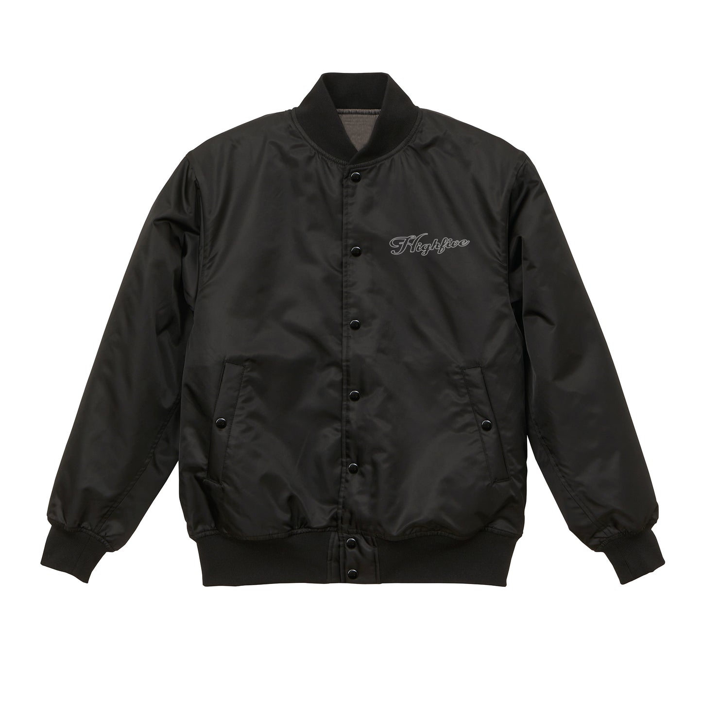 HF LOGO STADIUM JACKET / BLACK