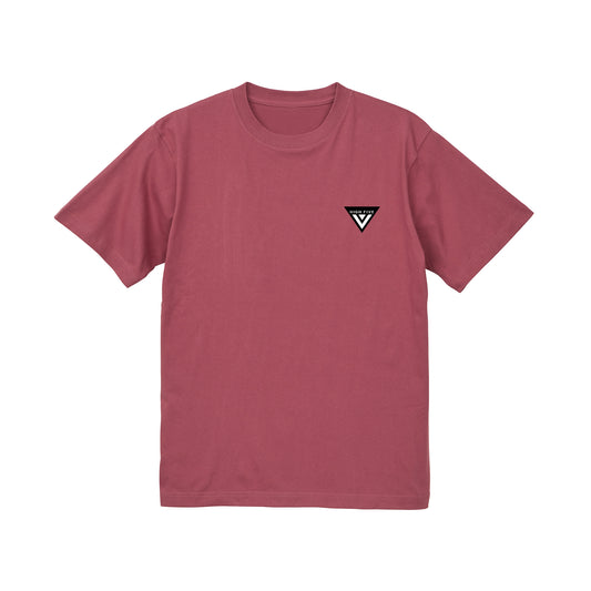BASIC LOGO EMBROIDERY T-SHIRT / RED