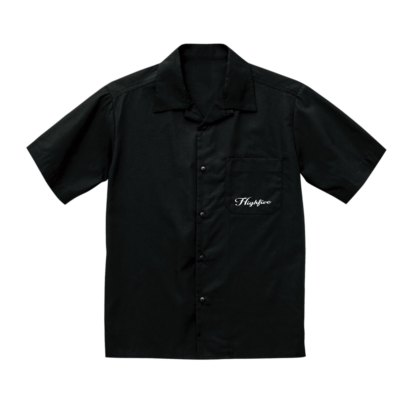 HF  OPEN SHIRT / BLACK