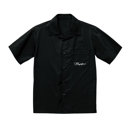HF  OPEN SHIRT / BLACK