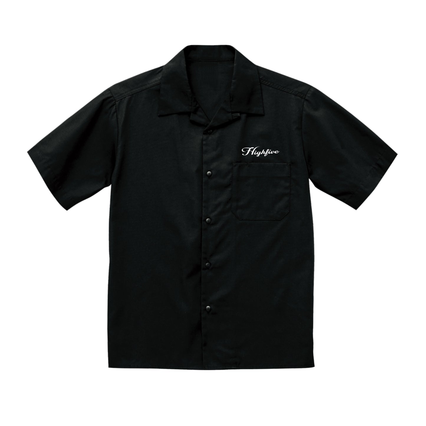 HF  OPEN SHIRT / BLACK