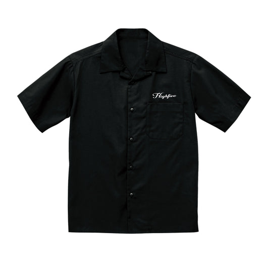 HF  OPEN SHIRT / BLACK