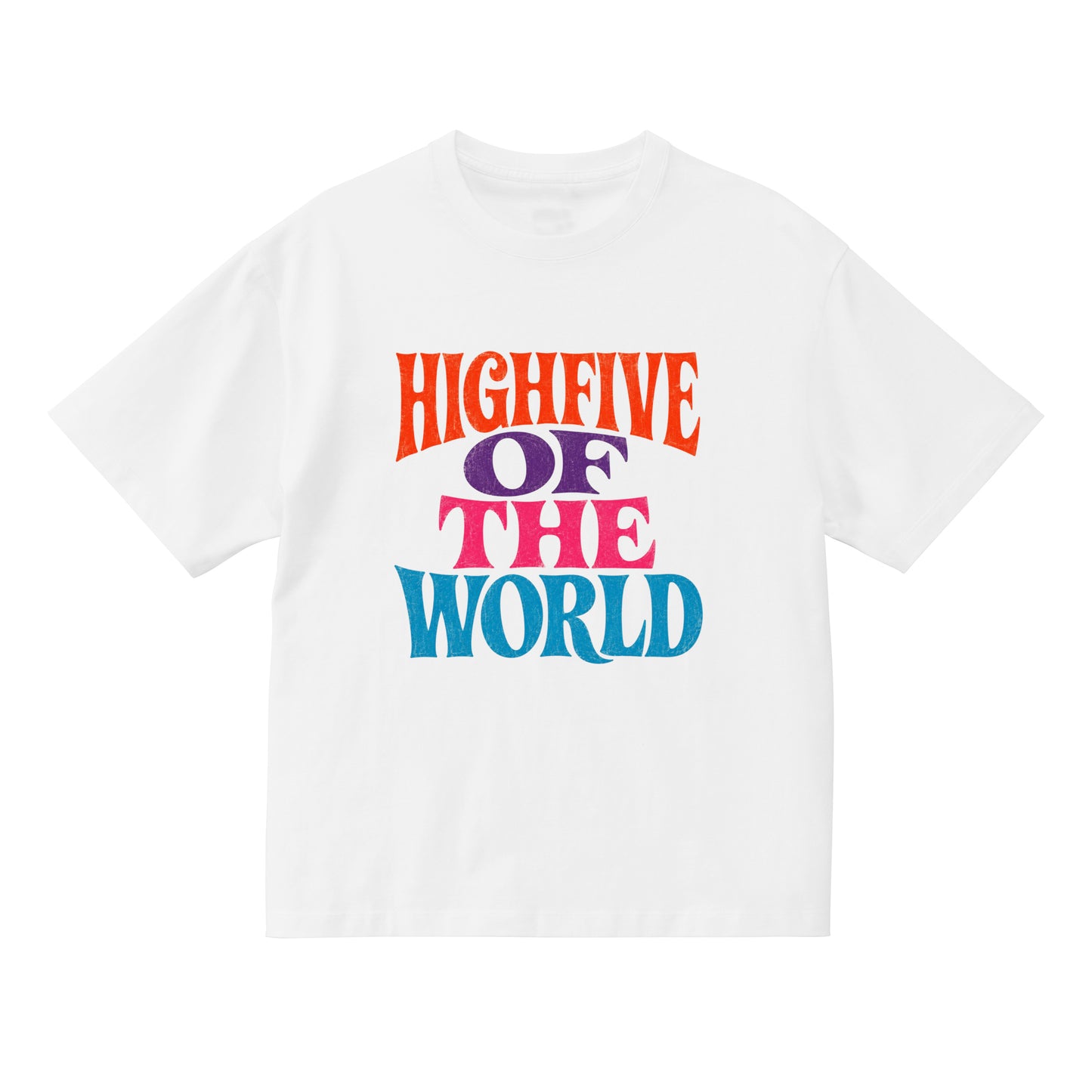 HF OF THE WORLD TEE / WHITE