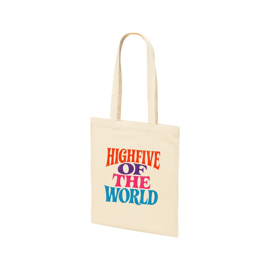 HF OF THE WORLD TOTE / BEIGE