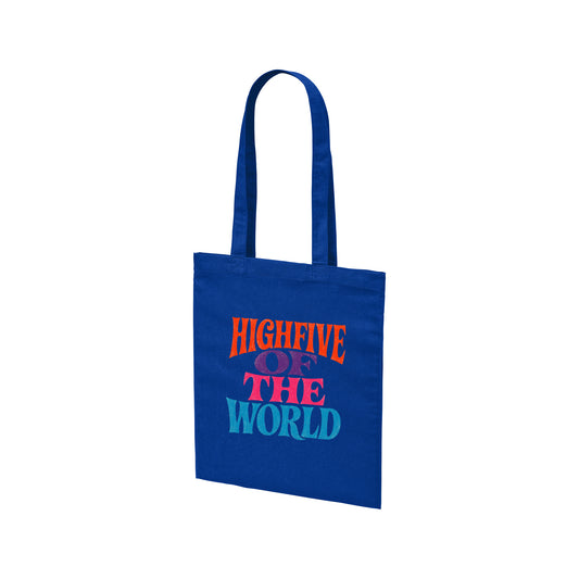 HF OF THE WORLD TOTE / BLUE