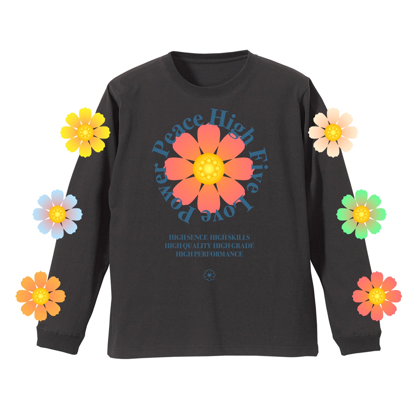 COSMOS L/S T-SHIRT / SUMI