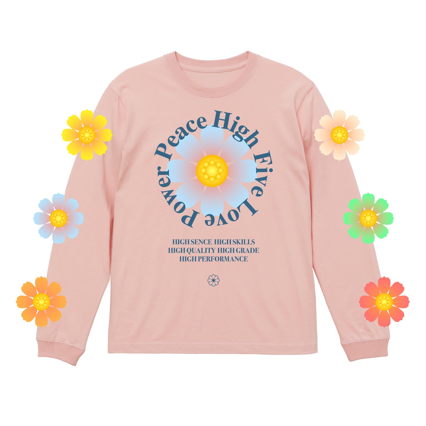 COSMOS L/S T-SHIRT / PINK