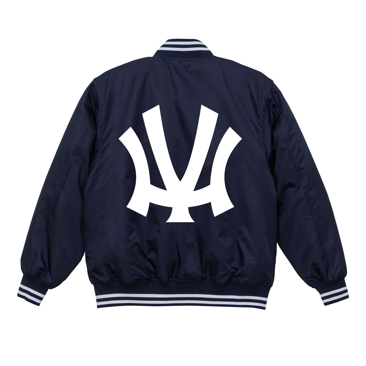 HF LOGO STADIUM JACKET / NAVY