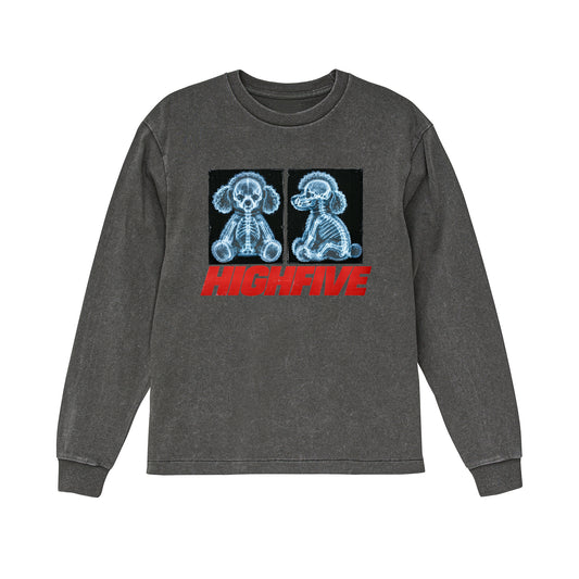 X-RAY L/S TEE / SUMI
