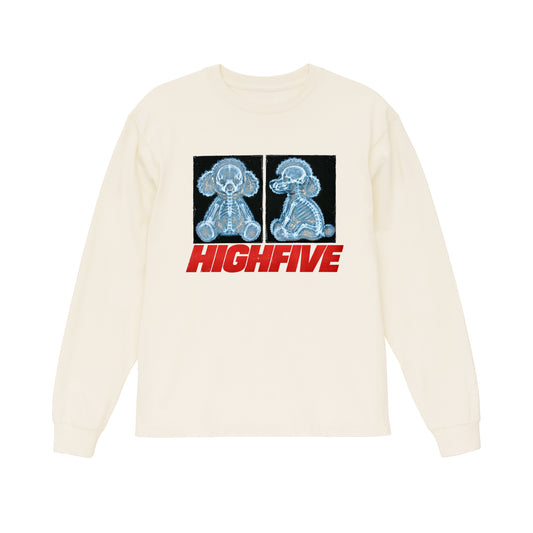 X-RAY L/S TEE / WHITE